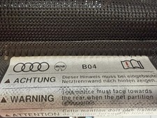 Original Audi Q5 Netztrennwand