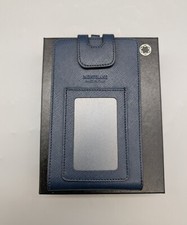 Montblanc Iphone  Handyhülle & -Tasche Blau Smartphone Etui mit kartenfach #1088