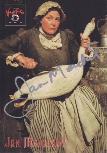 Autogramm jan merchant - autogramm,
