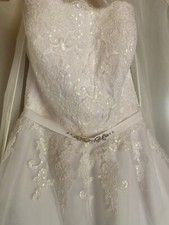 Traumhaftes Brautkleid • Standesamt • Gr. 38