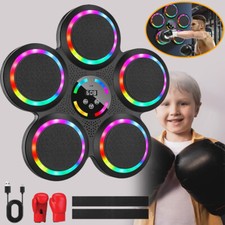 LED Bluetooth Musik Boxing Machine Wand Boxmaschine Kinder Boxtrainingsgeräte DE