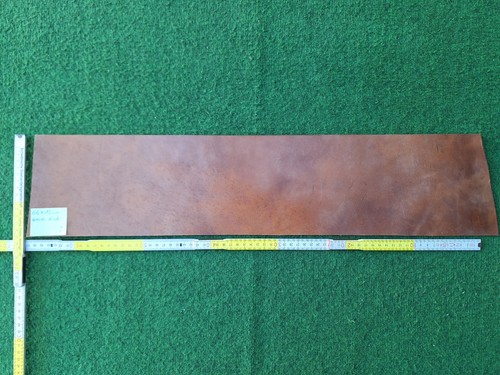 Brandsohle blankleder 5mm - brandsohle, 3-5mm