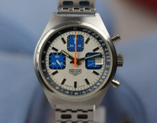 Heuer Chronograph rare 1611 Chronograph Cal.7765