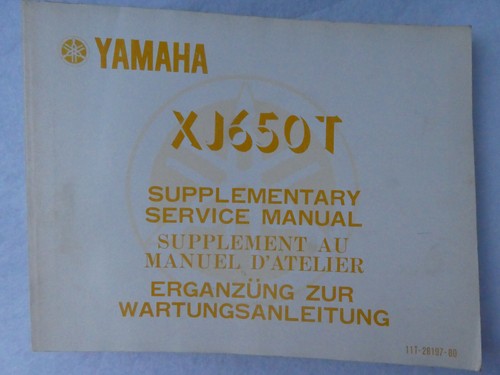 Yamaha 650 turbo - turbo, 1981