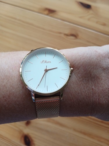 Oliver edelstahl uhr - edelstahl,