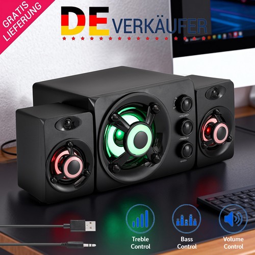 Lautsprecher mit subwoofer - pc-lautsprecher,