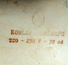 5 Vintage Glühbirne