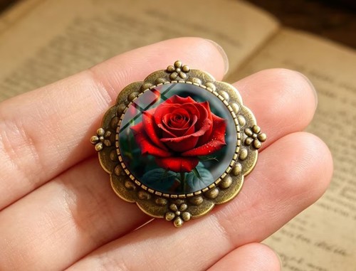 Wunderschöne vintage brosche - vintage,