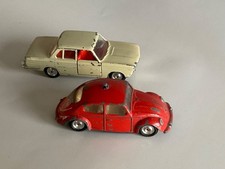 Gama VW Käfer Feuerwehr / BMW 1800 Mini-Gama gebrauchter Zustand, alt und selten