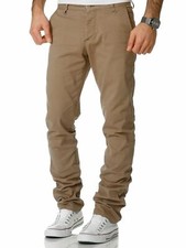 Herren Regular Slim Strech Chino Jeans Hose Fit 7009-10