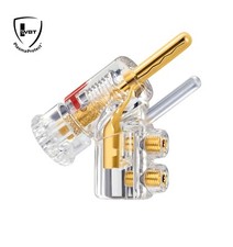 4 x WBT-0610 Cu nextgen WBT-PlasmaProtect™ Bananenstecker vergoldet +TORX