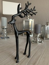 XL Hirsch Figur Skulptur