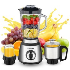 Standmixer Glas Edelstahl 1000