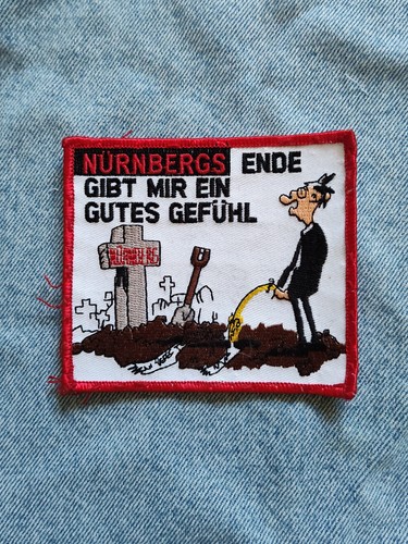 Anti nürnberg aufnäher - nürnberg,