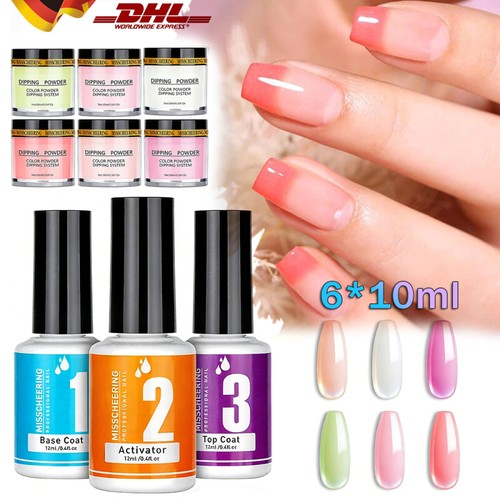 Dipping powder nails set - powder,