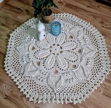 Häkelteppich Boho Skandavisch