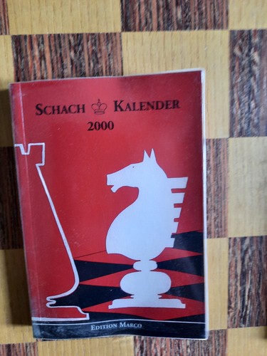 Schachkalender 2000 edition - schachkalender,