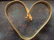 10mm ! ca. 88g ! 750 Gold Kette vergoldet Panzerkette 750 Gold 18K Damen Herren 