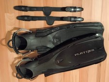 Geräteflossen TUSA Platina (Härtegrad einstellbar!) mit Spring Strap in M-L