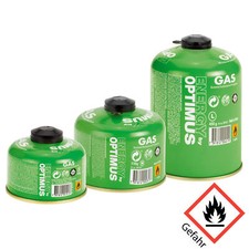 Optimus Gaskartusche Ventilkartusche Outdoor Camping Schraubkartusche 7/16" EU