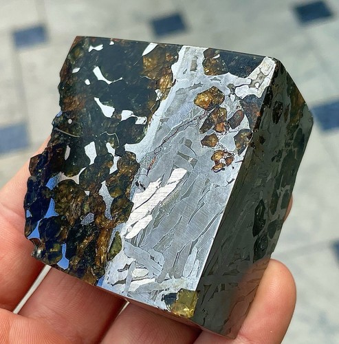 Meteorit seymchan pallasite - meteorit,
