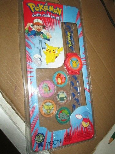 Original nintendo pokemon uhr - original,