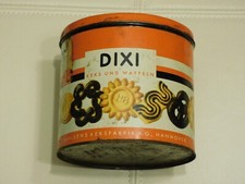 Alte große Blechdose von Bahlsen * Keksdose * DIXI Keks u.Waffeln * 60er Jahre *