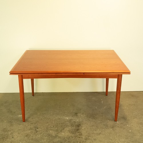Ausziehbarer esstisch teak - esstisch,