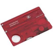 Victorinox SWISSCARD LITE rot transparent