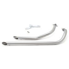 Poliert Auspuff Schalldämpfer