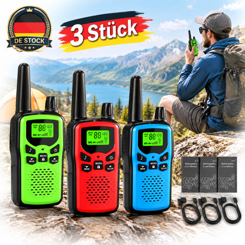 Stück walkie talkie mit - 3,