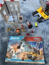Playmobil City Action Kran mit