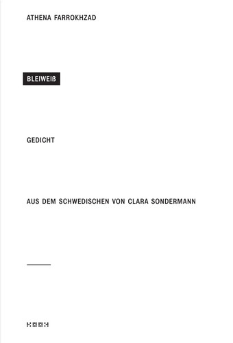 Bleiweiß gedicht athena - |,