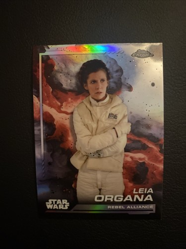 Star wars karte topps chrome - wars,