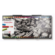 50 runde Pastellkreiden Conte