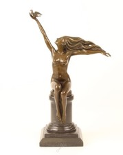 Erotische Bronzefigur