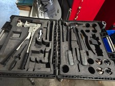 Rehau Rautool M1 Schiebehülsenwerkzeug Aufweitzange Hydraulikgerät Presszange