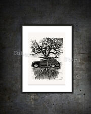 BOMONSTER Woodie Poster - Hot