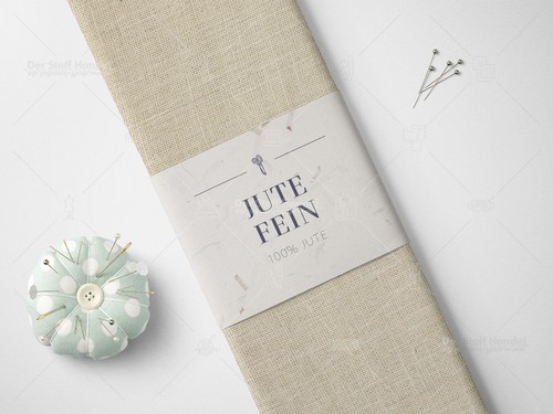 Jute stoff fein gewebt - stoff,