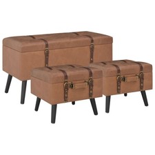 Hocker mit Stauraum 3 Stk