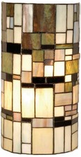 Wandlampe Tiffany Zylinder Ø