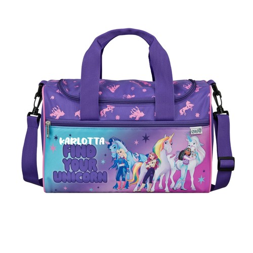 Unicorn academy sporttasche - unicorn,