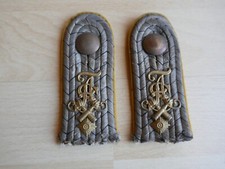 Original  Schulterklappen Kaiserzeit, Offizier