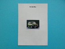 Prospekt / Katalog / Broschüre - Lada Niva - L, Special und Taiga - 02/93