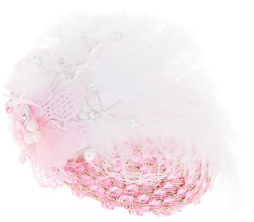 Vintage rudy floral feather - vintage,
