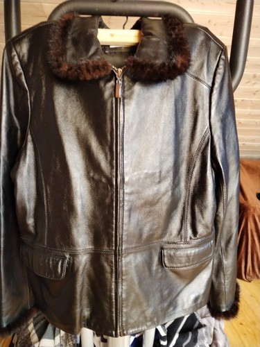 Italienische lederjacke tara - italienische,