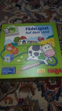 HABA Fädelspiel/Motorikspiel aus Holz  "Auf dem Bauernhof"..ab 1,5 Jahren