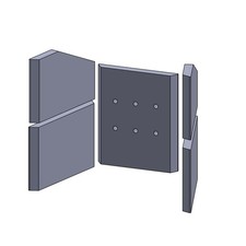 Feuerraumauskleidung Passend für Wodtke Copa** Kamin & Ofen 5-teilig