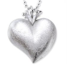 Herz mit Krone extra groß