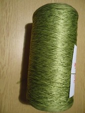 Kettelgarn Industriegarn Garn  #13 grün meliert 2400 g  Teppichbearbeitung